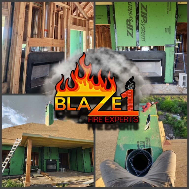 Projects wood burning fireplace insert and chimney flue installation in Lucas Texas