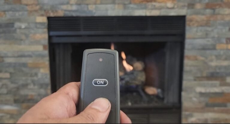 Projects gas fireplace with remote start system repair and service in Frisco Texas